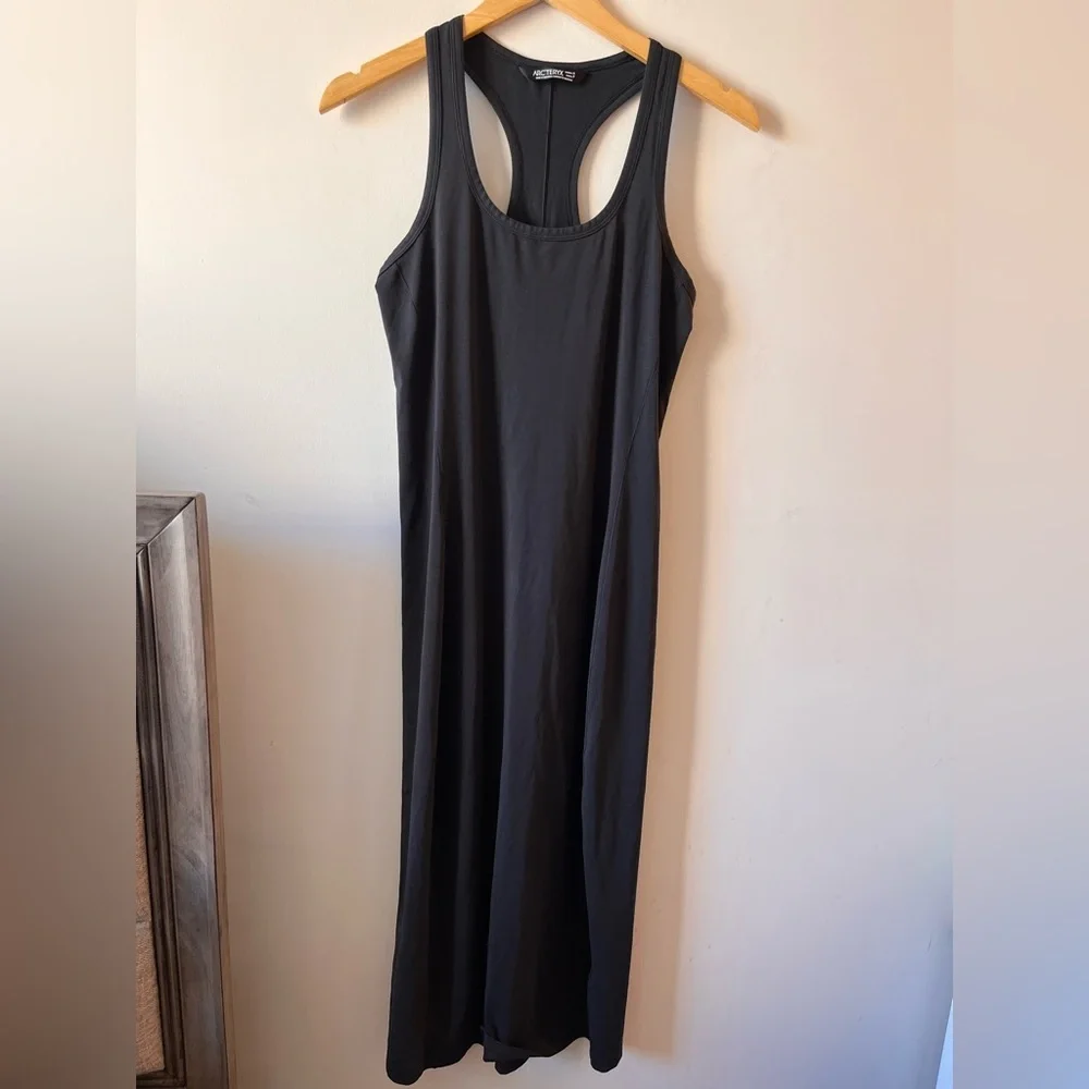Arc'teryx Black Jelena Maxi Stretchy Dress - Small - Picture 1 of 8